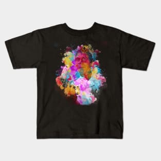 Anthony Bourdain - Watercolor Illustration Kids T-Shirt